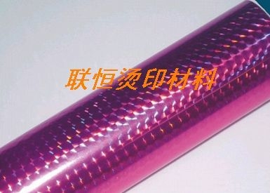 镭射桃花小方格